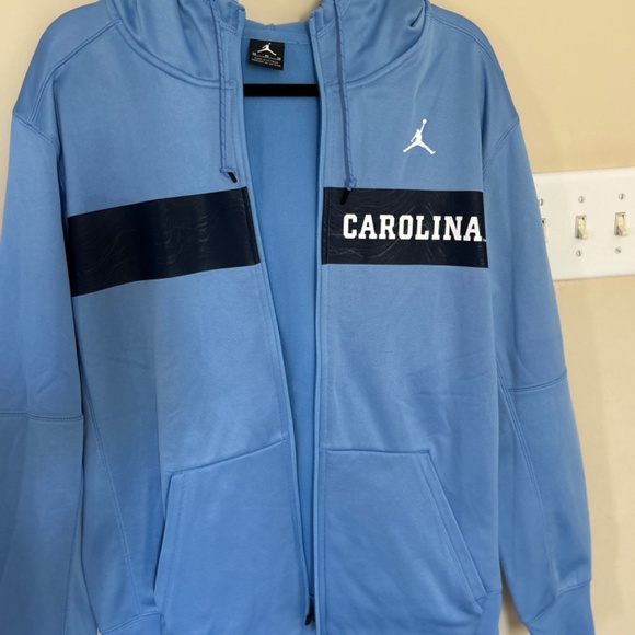 Nike Carolina zip hooded jacket men's L - Picture 2 of 13